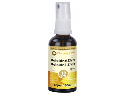 Koloidní zlato 10ppm 100 ml spray