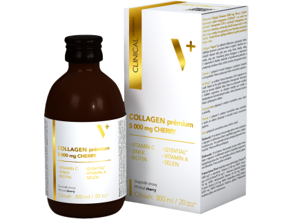 Clinical Collagen prémium 5000mg cherry 300ml