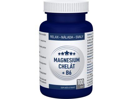 magnesium chelat b6 100 kapsli