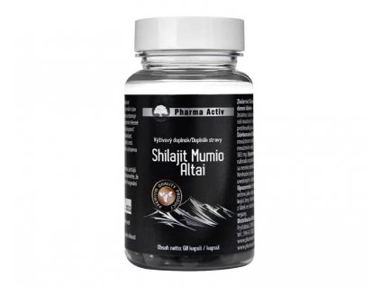 Shilajit Mumio Altai, 60 kapslí 