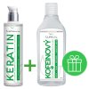 Clinical Keratin regenerační kúra 100 ml+ Kofeinový šampon pro podporu růstu vlasů 250 ml