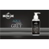 Brutal line Aqua anal grey banner