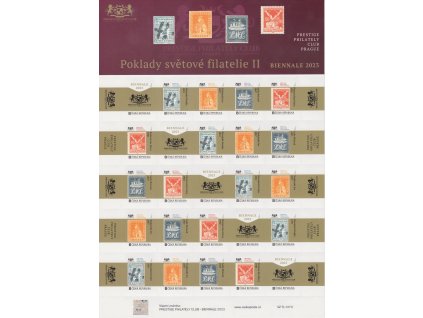 VZTL 0173 PRESTIGE PHILATELY CLUB PRAGUE Biennale 2023