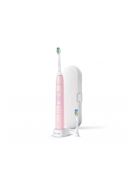 Електрическа звукова четка за зъби Philips Sonicare ProtectiveClean Gum Health HX6856/29, розова