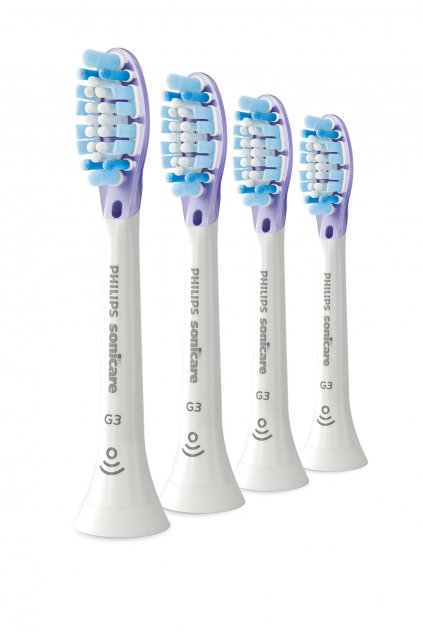 Стандартни глави за звукова четка за зъби 4 броя Philips Sonicare Premium Gum Care HX9054/17, бяло