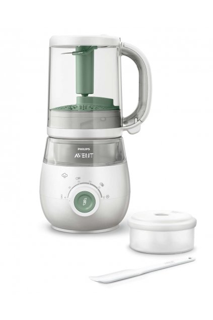 Пасатор с функция за готвене на пара „4 в 1“ Philips Avent Premium SCF885/01