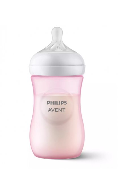 Бутилка за бебе Philips Avent Natural Response SCY903/11, розова