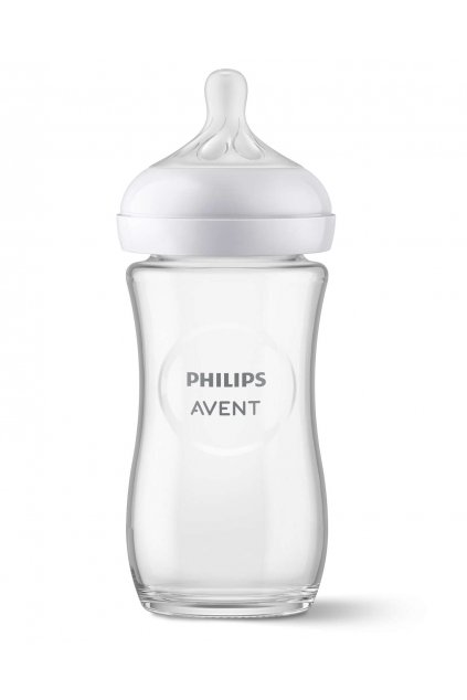 Стъклена бутилка за бебе Philips Avent Natural Response SCY933/01