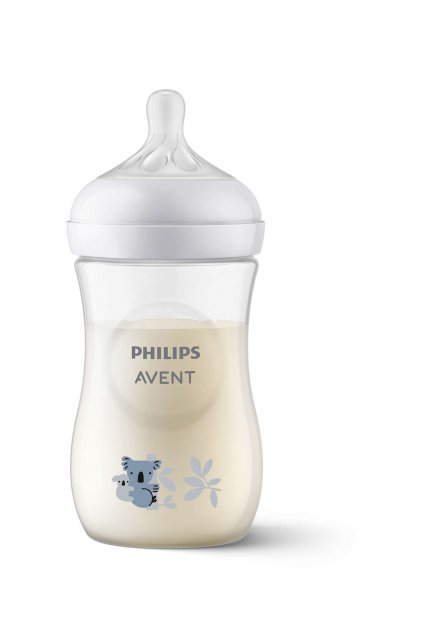Бутилка за бебе с декорация коала Philips Avent Natural Response SCY903/67