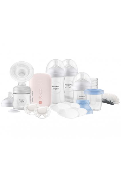 Подаръчен комплект Philips Avent с електрическа помпа за кърма Philips Avent, единична SCD340/31