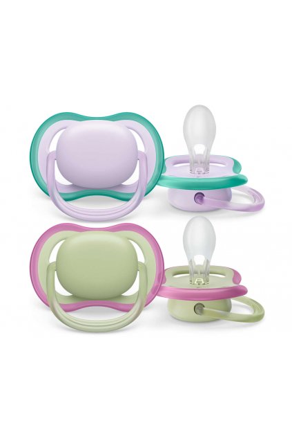 Philips Avent ultra air 0-6 м. 2 бр.  Залъгалка