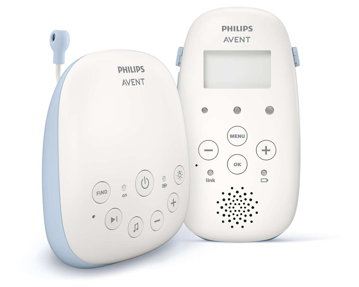 Усъвършенстван аудио бебефон Philips Avent SCD715/52