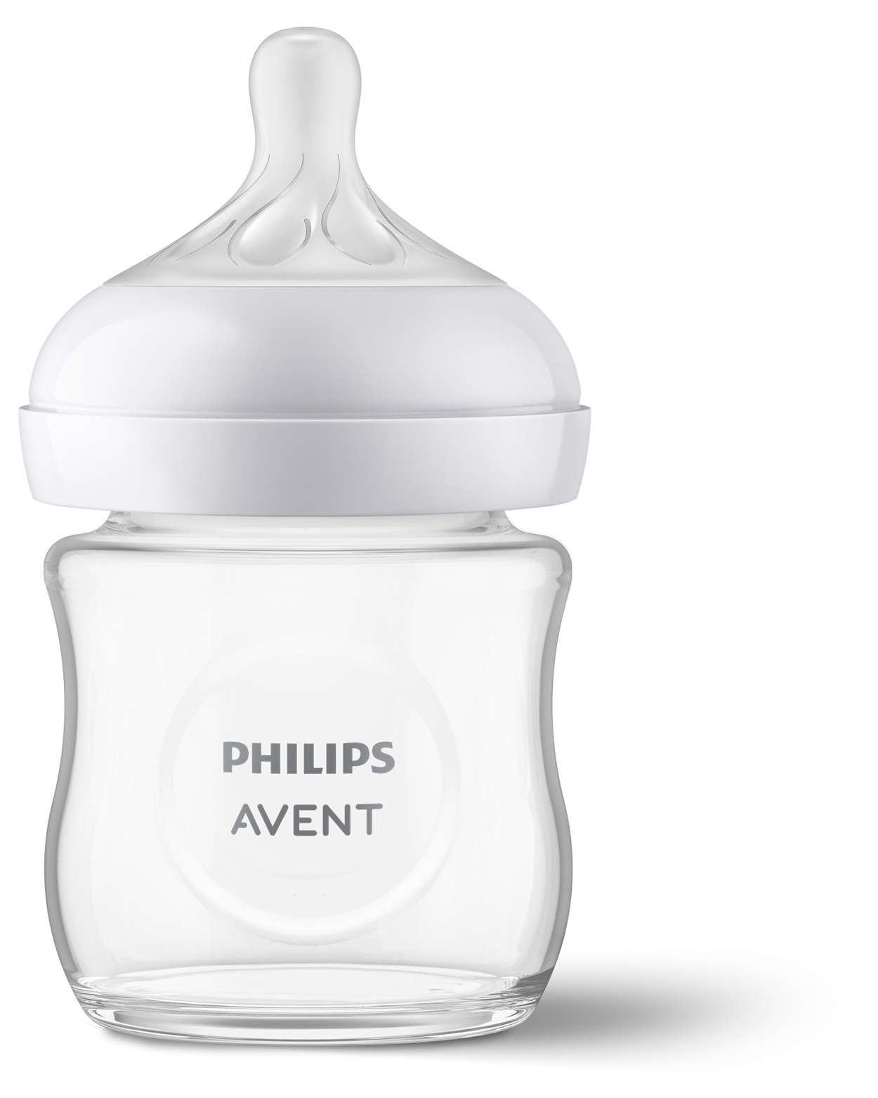 Стъклена бутилка за бебе Philips Avent Natural Response SCY930/01, 125 мл.