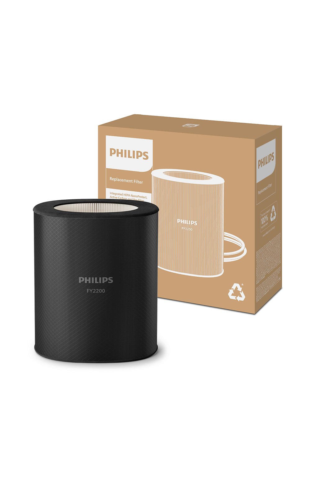 Philips Náhradný integrovaný NanoProtect filter s aktívnym uhlíkom pre čističku vzduchu 2000 Series AC2220/10