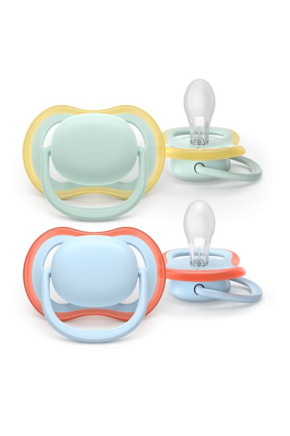 Philips Avent ultra air 0-6m, modrá/zelená chlapec, 2 ks  Cumlík