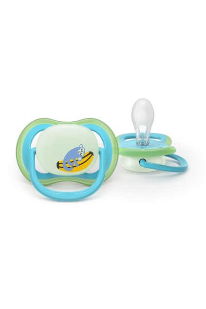 Philips Avent Ultra air nočný, 6-18m, obr. chlapec, 2ks  Cumlík