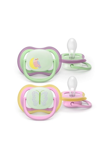Philips Avent Ultra air nočný, 6-18m, obr. dievča, 2ks  Cumlík