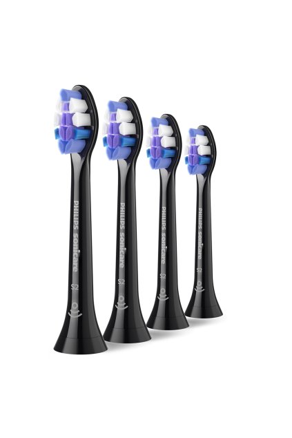 Philips Sonicare Sensitive 4 ks, Black  Náhradná hlavica