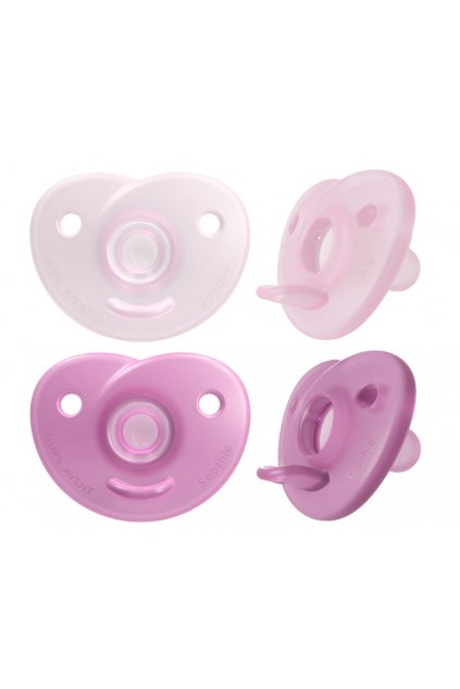 Philips Avent Soothie 0-6m, dievča, 2ks  Cumlík