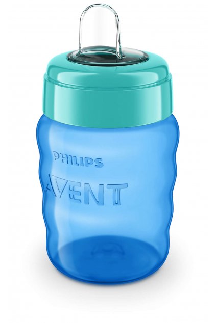 Philips Avent Classic 260ml. 9m+. modrý  Hrnček