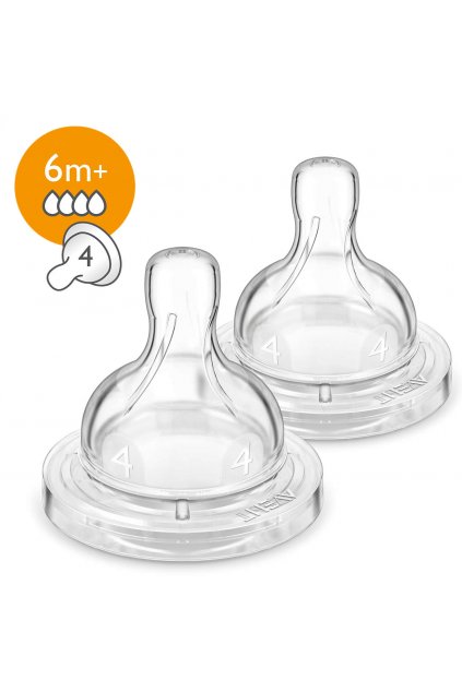 Cumlík Philips Avent Anti-colic/Klasik+. od 6 mes. 2ks SCF634/27