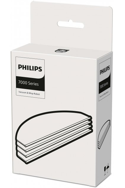 Náhradné umývateľné mopy pre robotické vysávače Philips XV1470/00