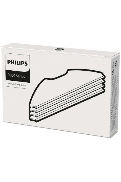 Náhradné umývateľné mopy pre robotické vysávače Philips XV1430/00