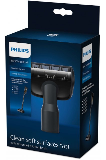 Philips Mini Turbo kefa pre bezdrôtové vysávače Series 7000, Series 8000 XV1684/01