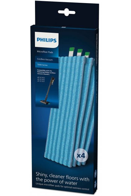 Philips Náhradné handričky z mikrovlákna pre bezdrôtové vysávače Series 7000 XV1670/02