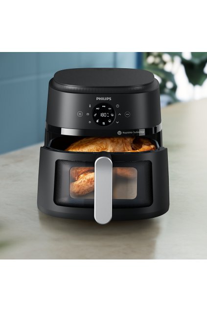 Séria 2000 NA231/00 Airfryer, séria 2000, 6,2 l (strieborná)