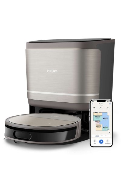 Philips 9000 Series Robotický vysávač a mop s all-in-one stanicou XU9100/10