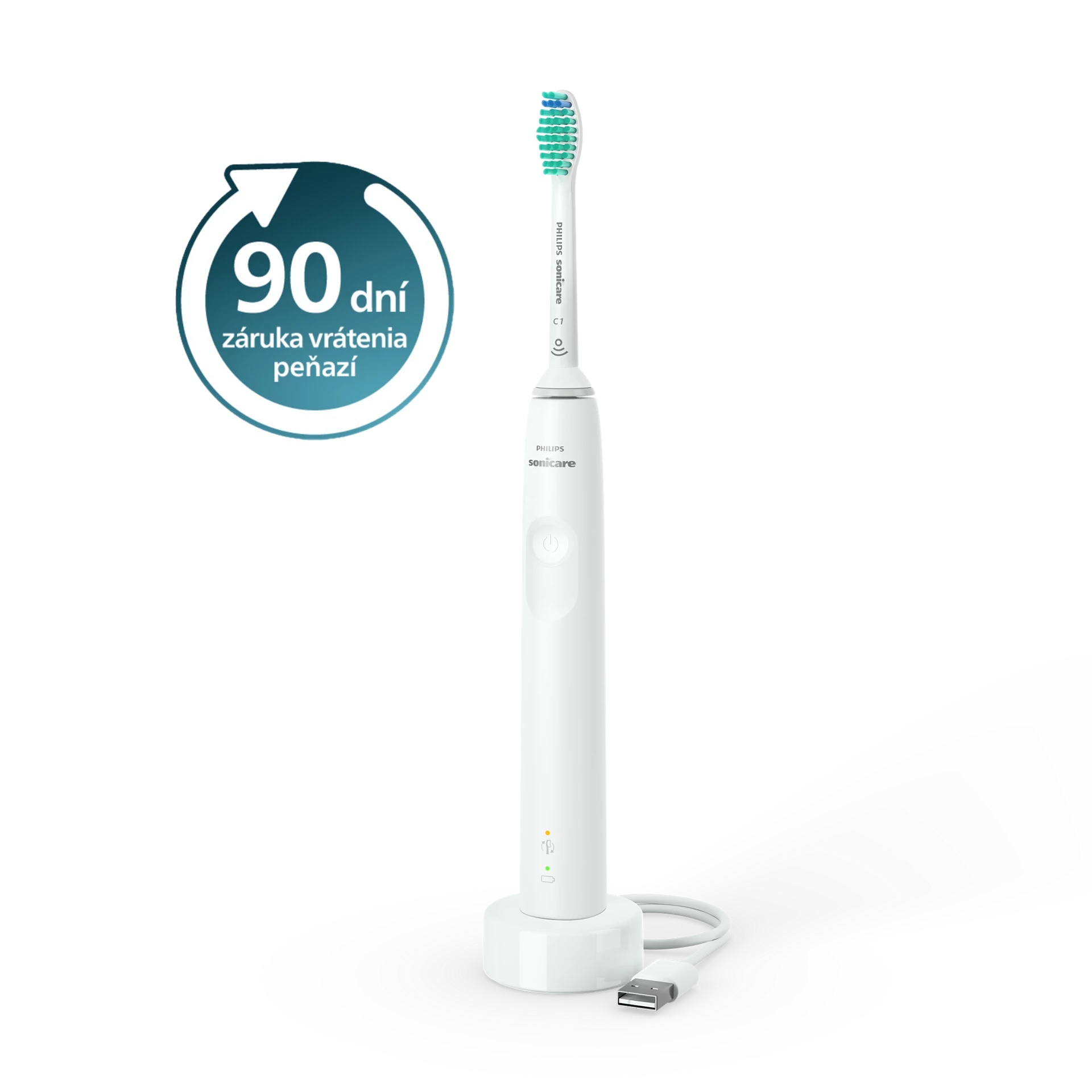E-shop Sonická zubná kefka Philips Sonicare 3100 White HX3671/13