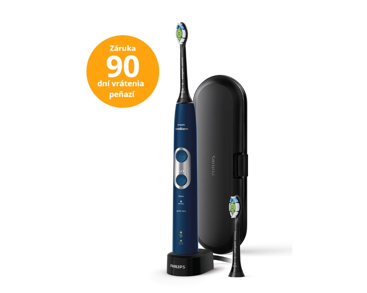 E-shop Sonická zubná kefka Philips Sonicare ProtectiveClean 6100 NavyBlue HX6871/47