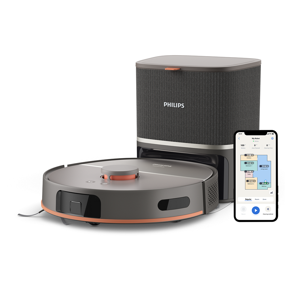 E-shop Philips 5000 Series Robotický vysávač a mop 2 v 1 XU5100/10
