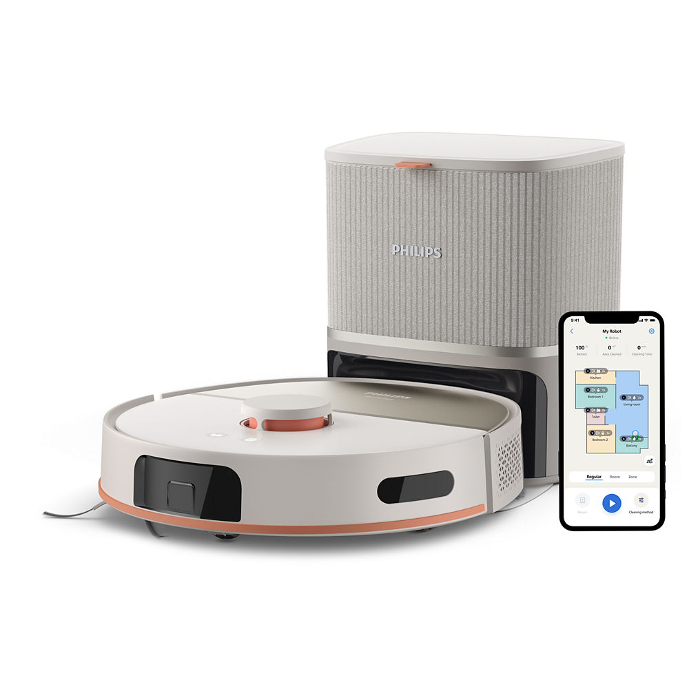 E-shop Philips 5000 Series Robotický vysávač a mop 2 v 1 XU5100/20