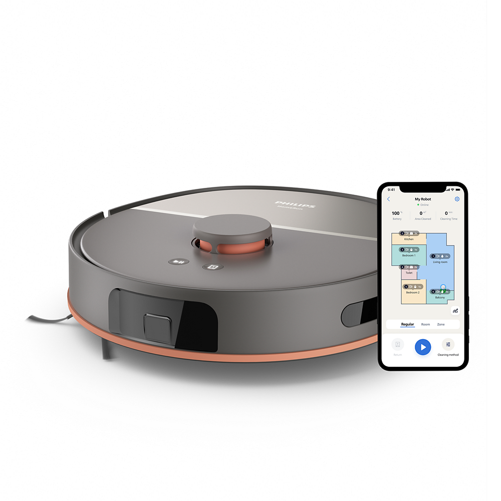 E-shop Philips 5000 Series Robotický vysávač a mop 2 v 1 XU5000/10