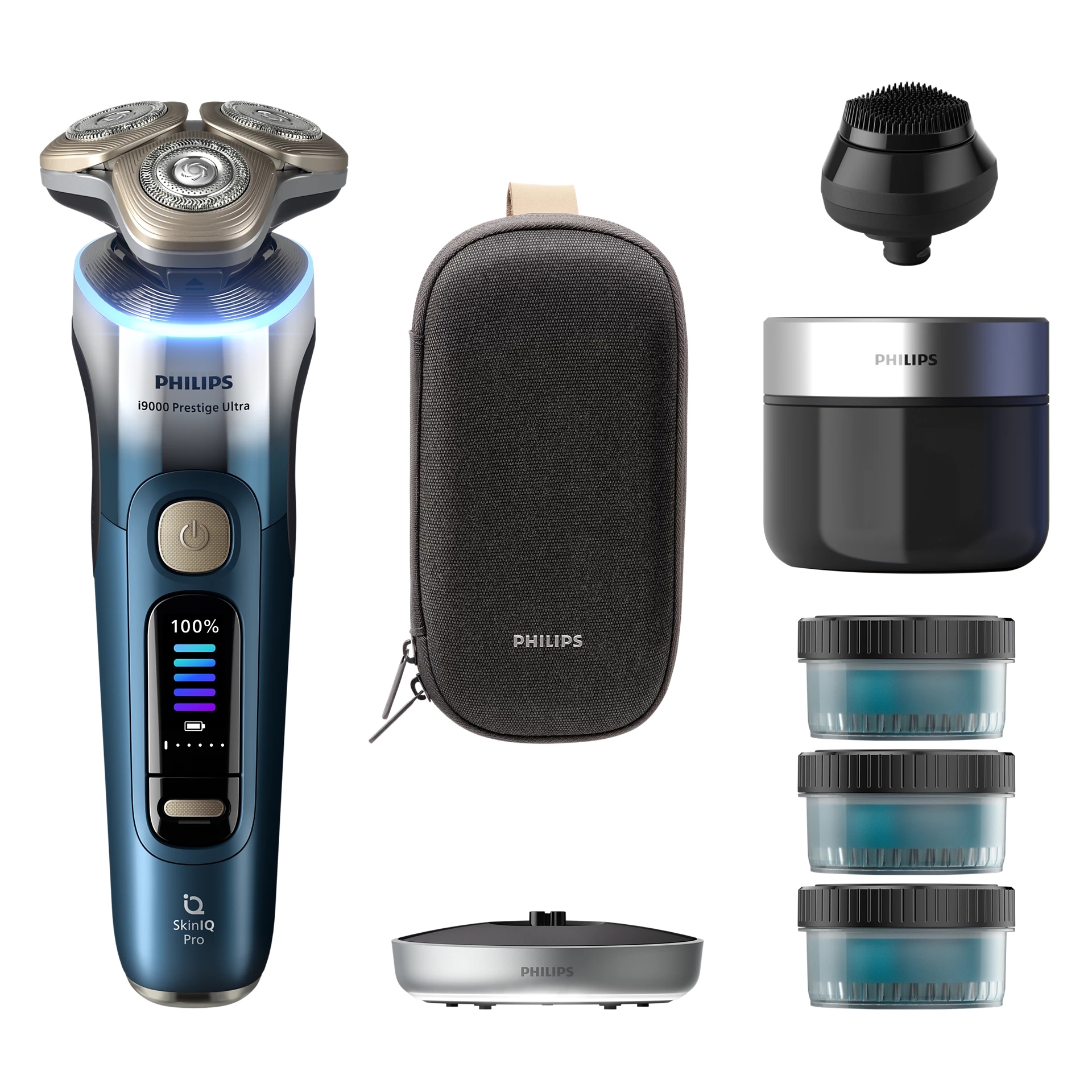 E-shop Pánsky elektrický holiaci strojček Philips Series i9000 Prestige Ultra Day&Night Edícia XP9406/79