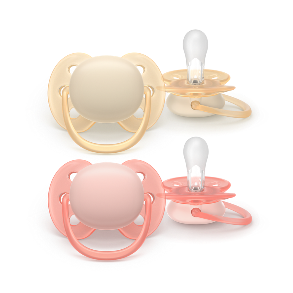 E-shop Philips AVENT SCF091/38 Cumlík Ultrasoft 0-6m, 2 ks