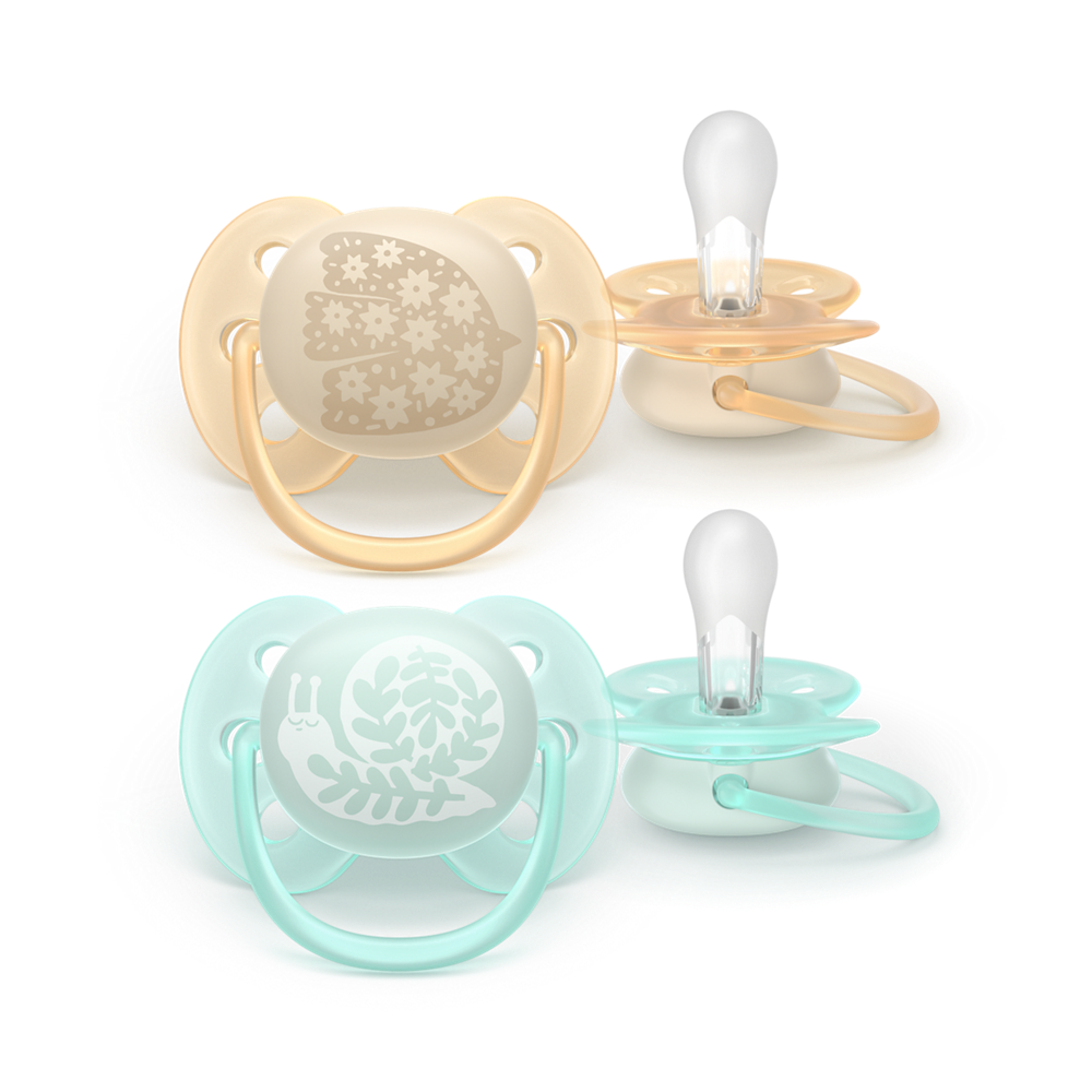 E-shop Philips AVENT SCF091/41 Cumlík Ultrasoft 0-6m, 2 ks