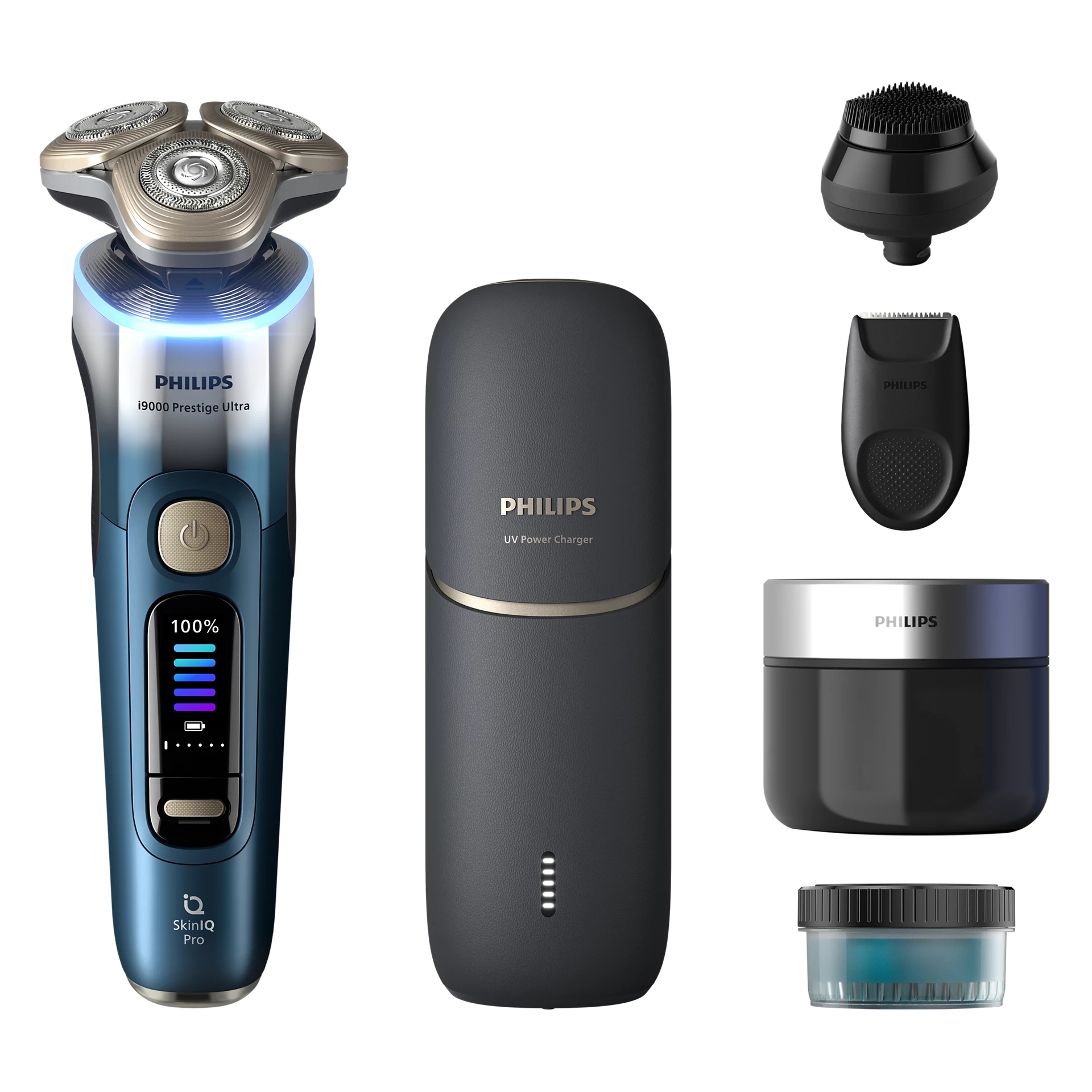 E-shop Pánsky elektrický holiaci strojček Philips Series i9000 Prestige Ultra Day&Night Edícia XP9406/65