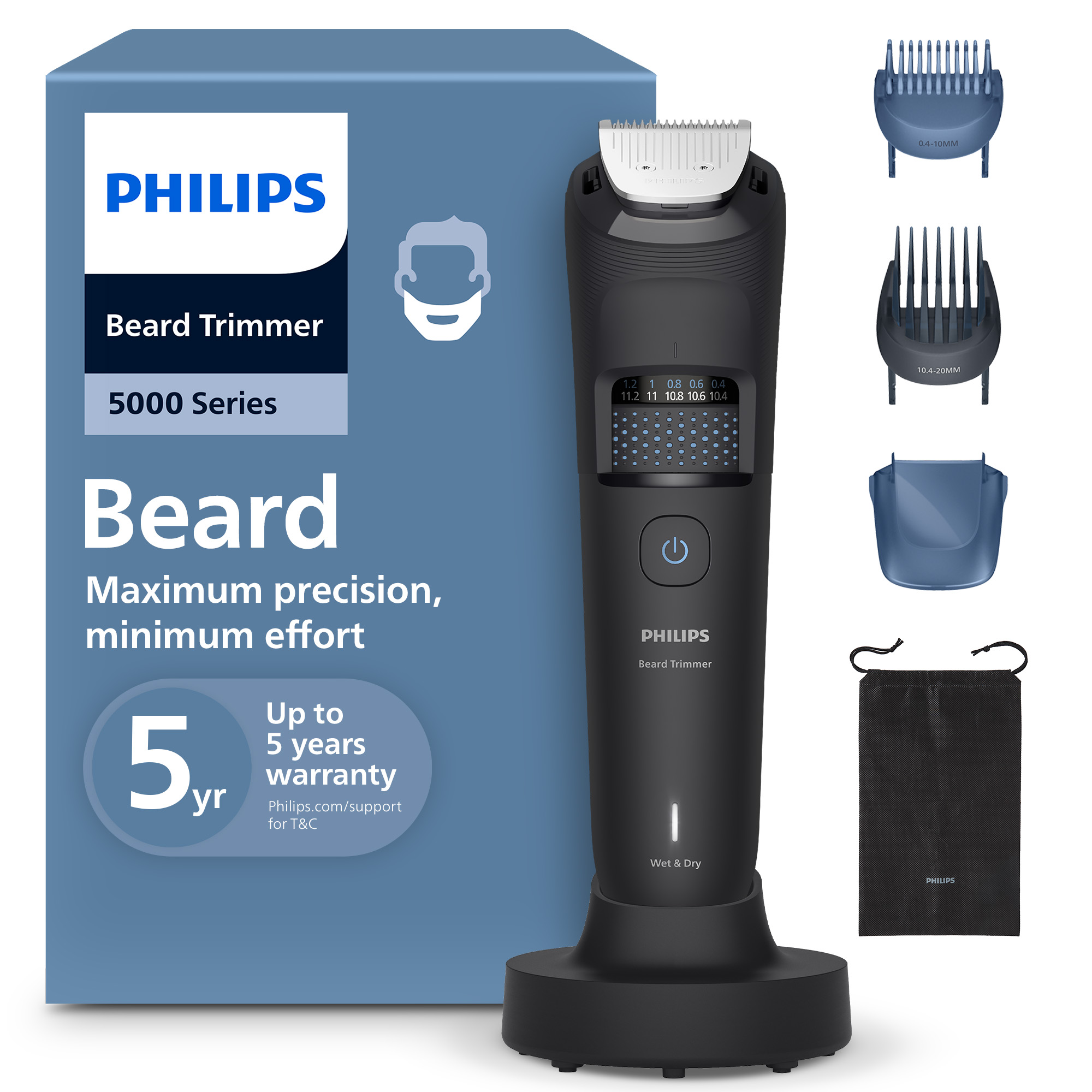 Zastrihávač fúzov Philips Series 5000 BT5780/15