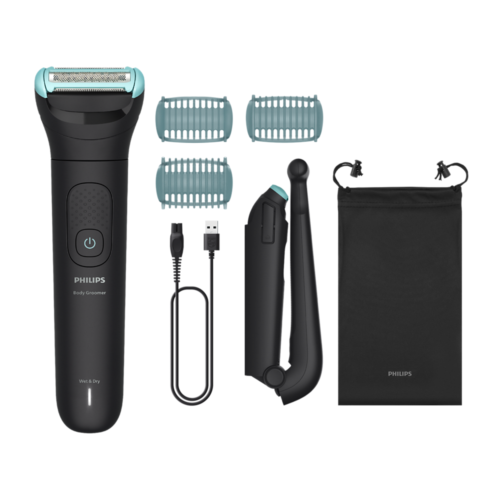 E-shop Vodeodolný zastrihávač tela a intímnych partií Philips Series 5000 BG5480/15
