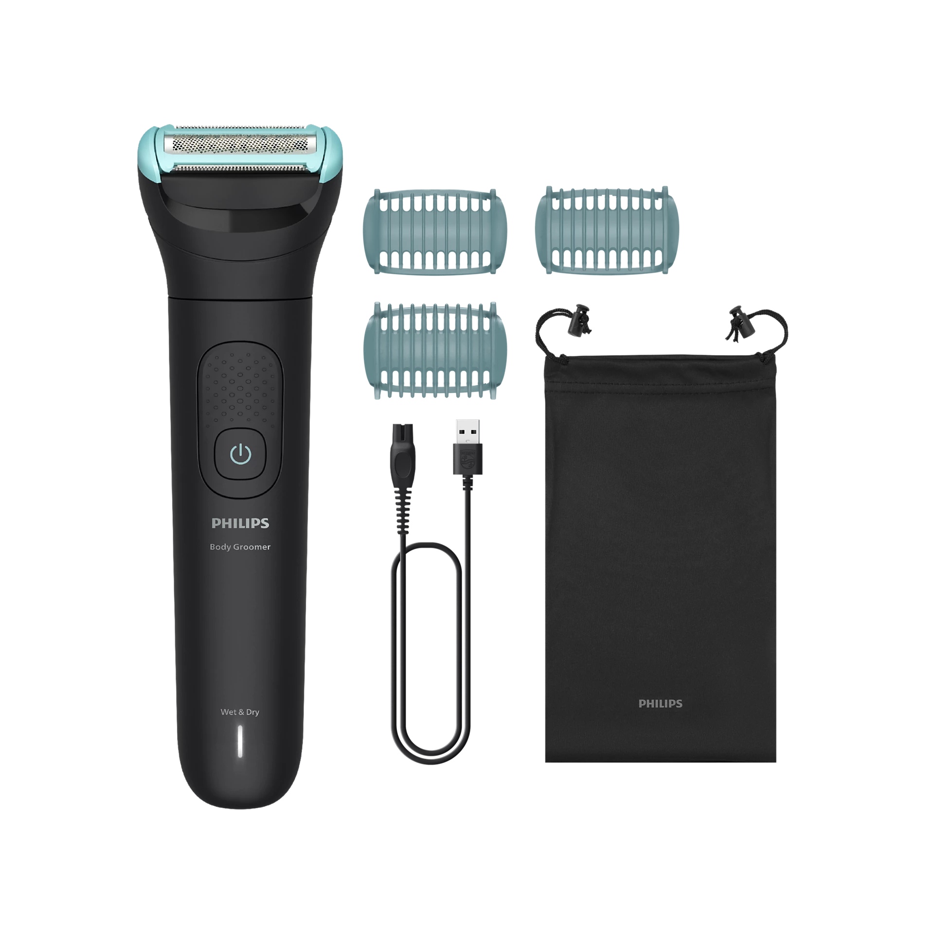 E-shop Vodeodolný zastrihávač tela a intímnych partií Philips Series 5000 BG5470/15