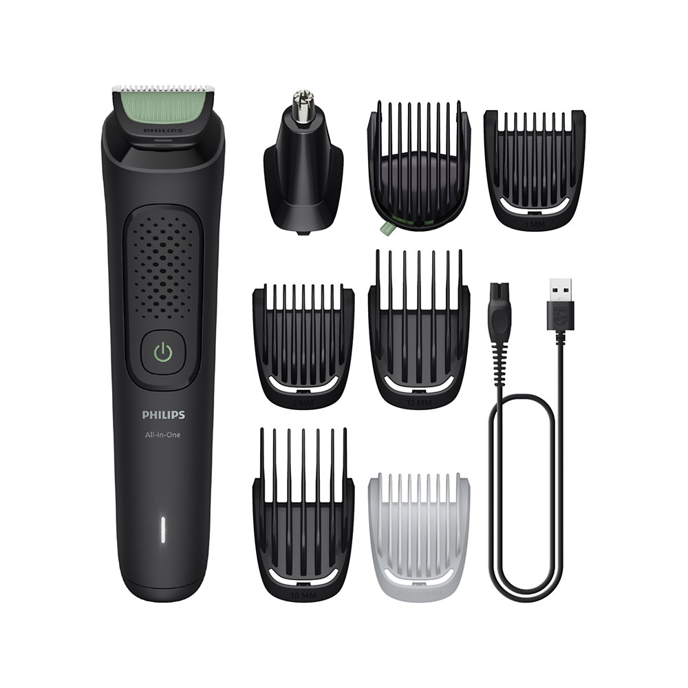E-shop Multifunkčný zastrihávač na tvár, vlasy a telo 8v1 Philips Series 3000 MG3940/15