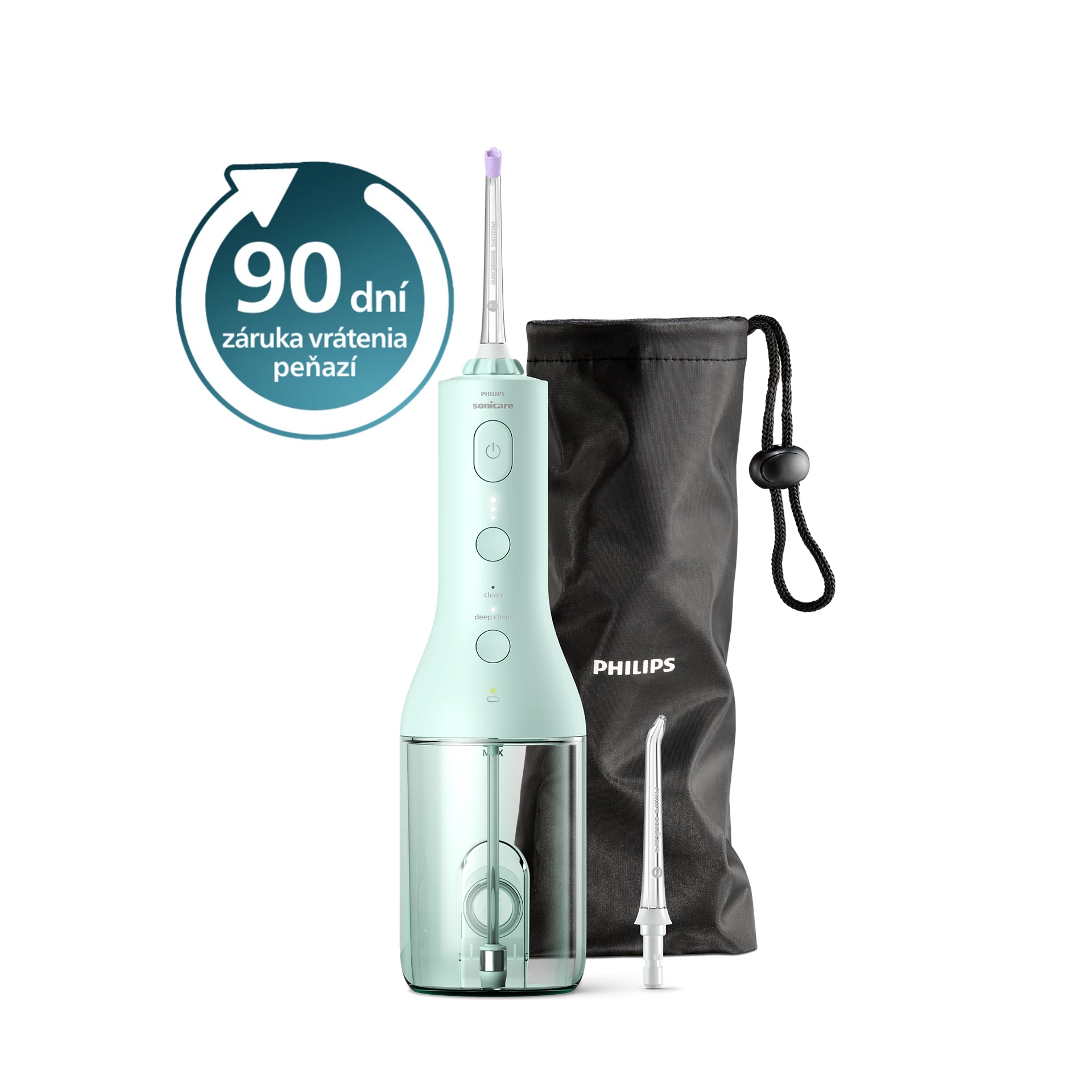 E-shop Prenosná ústna sprcha Philips Sonicare HX3826/24