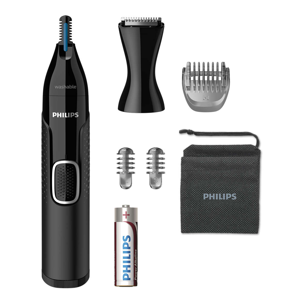 E-shop Viacúčelový zastrihávač chĺpkov v nose. ušiach a obočí Philips Series 3000 NT5650/16