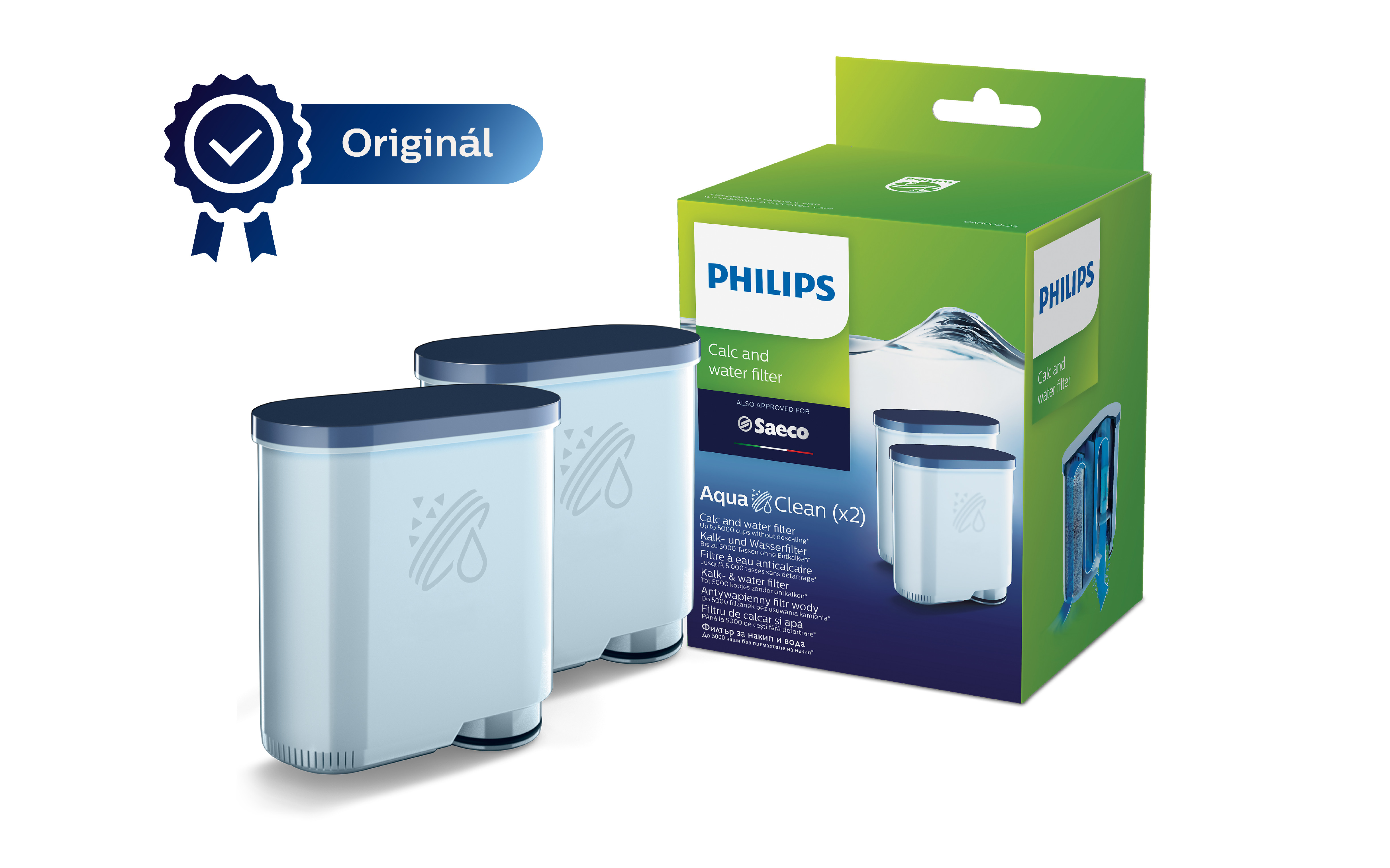 E-shop Multipack filtre Philips Saeco AquaClean 2ks CA6903/22