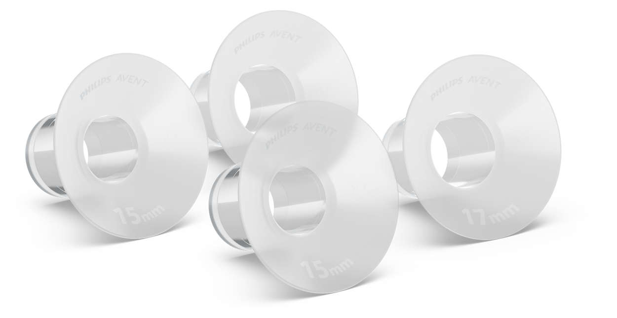 E-shop Nástavce na bradavku Philips Avent Nástavce na bradavku pre Hands-Free elektrickú odsávačku SCF554/11