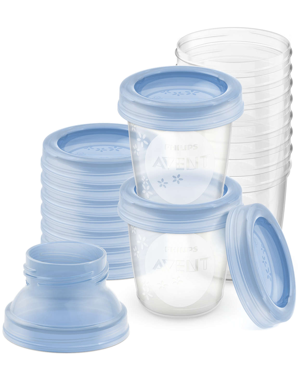 E-shop Zásobníky na mlieko Philips Avent zásobníky na materské mlieko 10ks SCF618/10