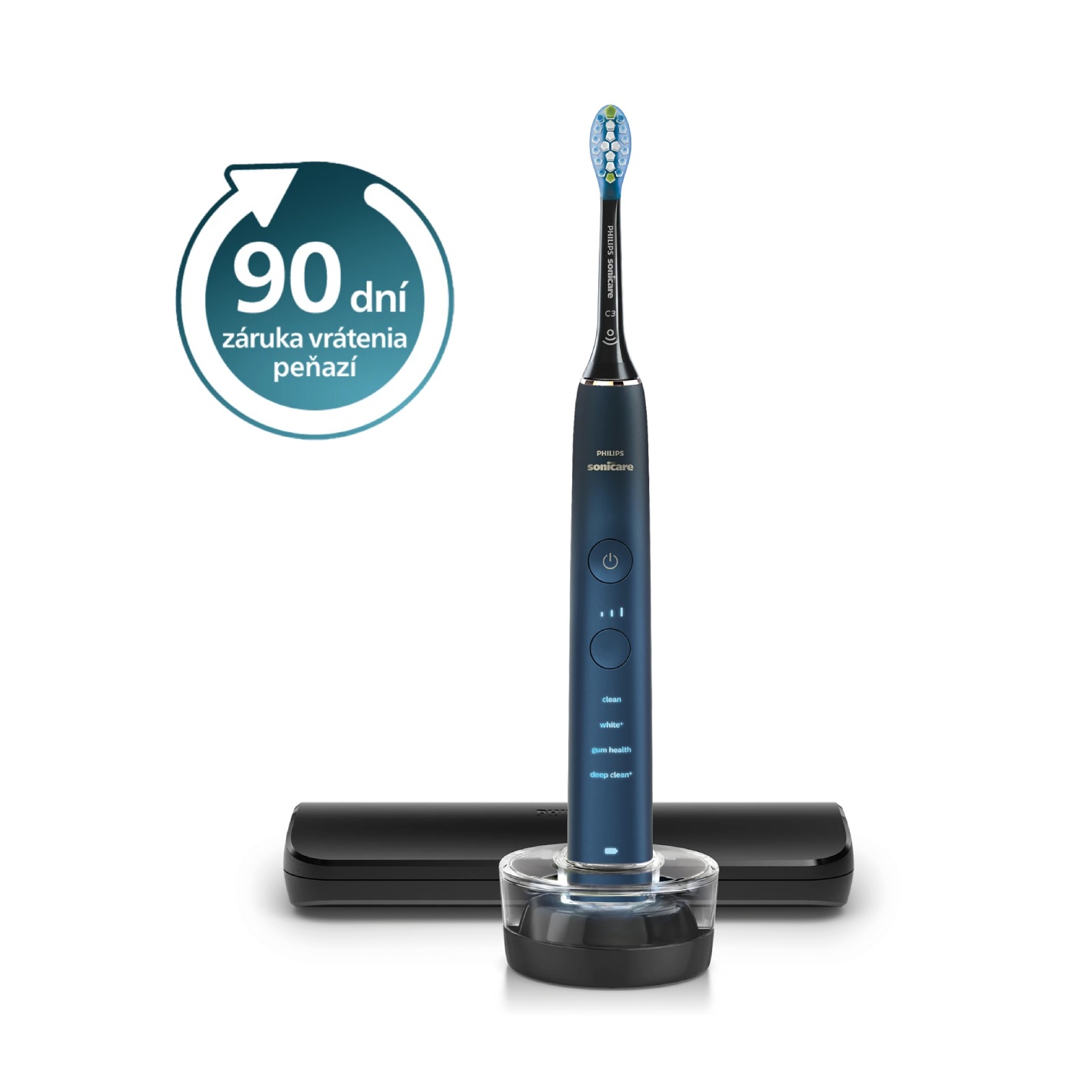 E-shop Sonická zubná kefka Philips Sonicare DiamondClean novej generácie Blue HX9911/88